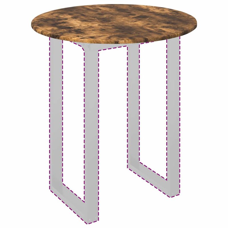 Casa si Gradina - Constructii - Lemn constructii - Placi lemn - Placa de masa Stejar afumat 80 x 80 x 1.5 cm Lemn compozit - Infinity.ro