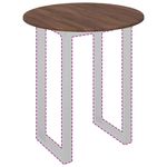 Casa si Gradina - Constructii - Lemn constructii - Placi lemn - Placa de masa Stejar brun 70 x 70 x 1.5 cm Lemn compozit - Infinity.ro