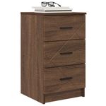 Casa si Gradina - Mobilier - Comode si corpuri - Noptiere - Noptiera Stejar brun 38 x 38 x 66 cm Lemn compozit - Infinity.ro