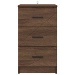 Casa si Gradina - Mobilier - Comode si corpuri - Noptiere - Noptiera Stejar brun 38 x 38 x 66 cm Lemn compozit - Infinity.ro