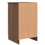 Casa si Gradina - Mobilier - Comode si corpuri - Noptiere - Noptiera Stejar brun 38 x 38 x 66 cm Lemn compozit - Infinity.ro