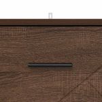 Casa si Gradina - Mobilier - Comode si corpuri - Noptiere - Noptiera Stejar brun 38 x 38 x 66 cm Lemn compozit - Infinity.ro