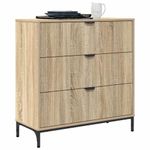 Casa si Gradina - Mobilier - Comode si corpuri - Comode - Bufet cu sertar Stejar sonoma 79.5 x 33 x 82 cm Lemn compozit - Infinity.ro