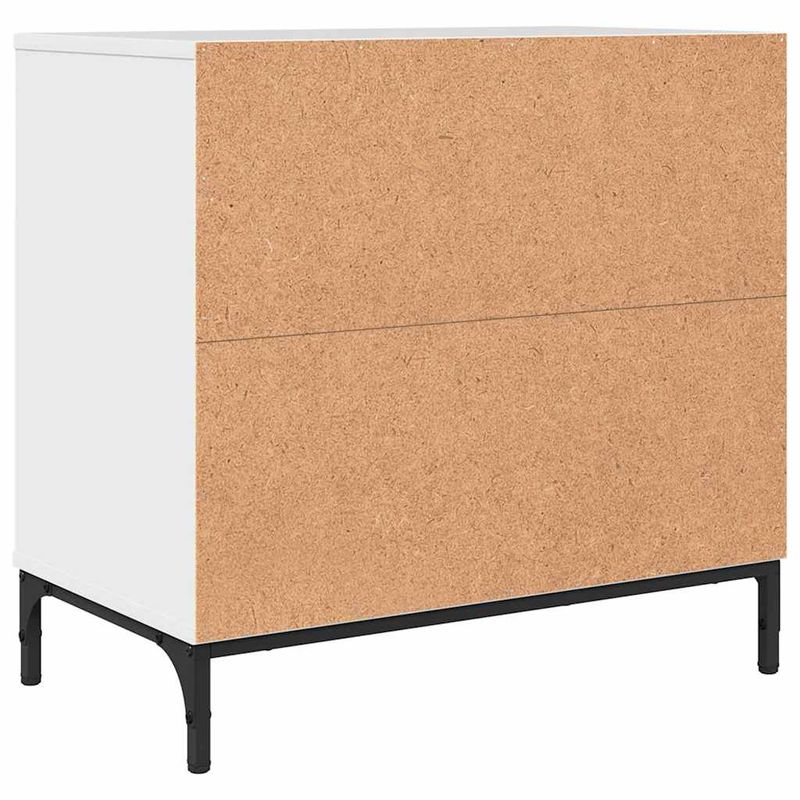 Casa si Gradina - Mobilier - Comode si corpuri - Noptiere - Noptiera Alb foarte lucios 63.5 x 36 x 61 cm Lemn compozit - Infinity.ro