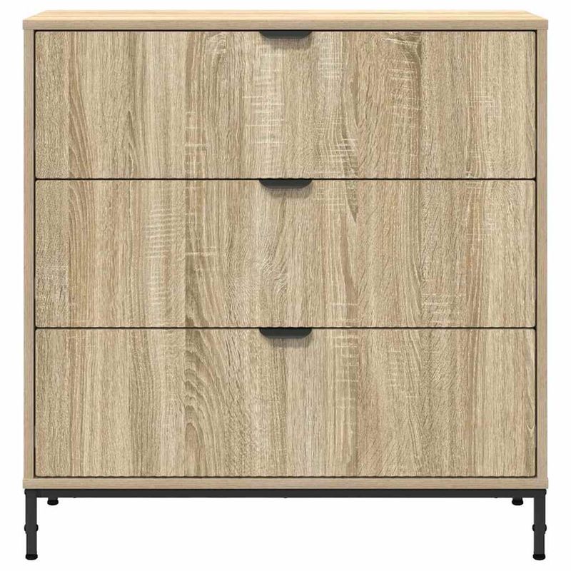 Casa si Gradina - Mobilier - Comode si corpuri - Comode - Bufet cu sertar Stejar sonoma 79.5 x 33 x 82 cm Lemn compozit - Infinity.ro