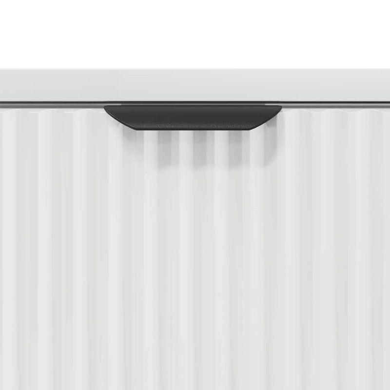 Casa si Gradina - Mobilier - Comode si corpuri - Noptiere - Noptiera Alb foarte lucios 63.5 x 36 x 61 cm Lemn compozit - Infinity.ro