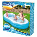 Casa si Gradina - Gradina si terasa - Piscine si accesorii - Piscine - Bestway Piscina Big Lagoon Family Pool, 262x157x46 cm - Infinity.ro
