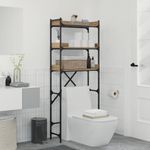 Electronice si Electrocasnice - Masini de spalat vase - Accesorii masini de spalat vase - Raft pentru masina de spalat 67 x 25 x 163 cm Lemn compozit - Infinity.ro