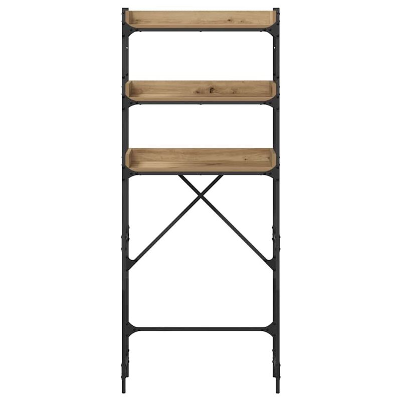Electronice si Electrocasnice - Masini de spalat vase - Accesorii masini de spalat vase - Raft pentru masina de spalat 67 x 25 x 163 cm Lemn compozit - Infinity.ro