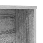 Casa si Gradina - Mobilier - Mese si birouri - Birouri - Birou cu raft sonoma gri 91 x 50 x 149 cm Lemn compozit - Infinity.ro