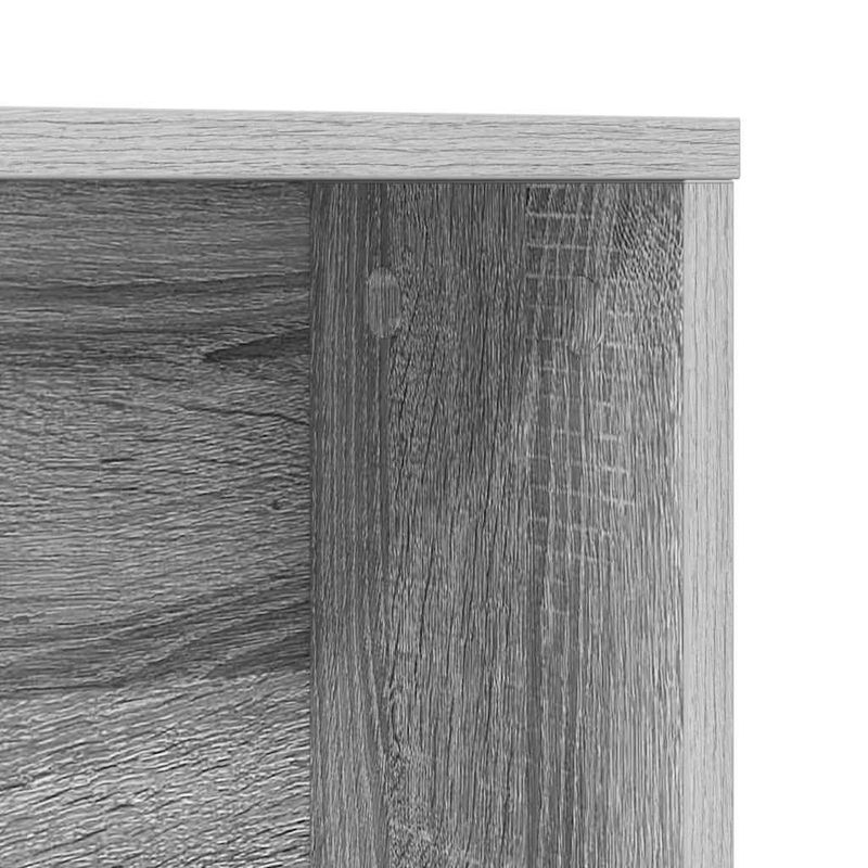 Casa si Gradina - Mobilier - Mese si birouri - Birouri - Birou cu raft sonoma gri 91 x 50 x 149 cm Lemn compozit - Infinity.ro