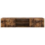 Casa si Gradina - Mobilier - Seturi de mobilier - Seturi living - Cabinet TV cu raft Stejar afumat 150 x 39 x 30 cm Lemn compozit - Infinity.ro