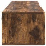 Casa si Gradina - Mobilier - Seturi de mobilier - Seturi living - Cabinet TV cu raft Stejar afumat 150 x 39 x 30 cm Lemn compozit - Infinity.ro