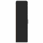 Casa si Gradina - Mobilier - Seturi de mobilier - Seturi living - Cabinet suspendat cu raft Negru 55 x 29 x 100 cm Lemn compozit - Infinity.ro