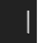 Casa si Gradina - Mobilier - Seturi de mobilier - Seturi living - Cabinet suspendat cu raft Negru 55 x 29 x 100 cm Lemn compozit - Infinity.ro