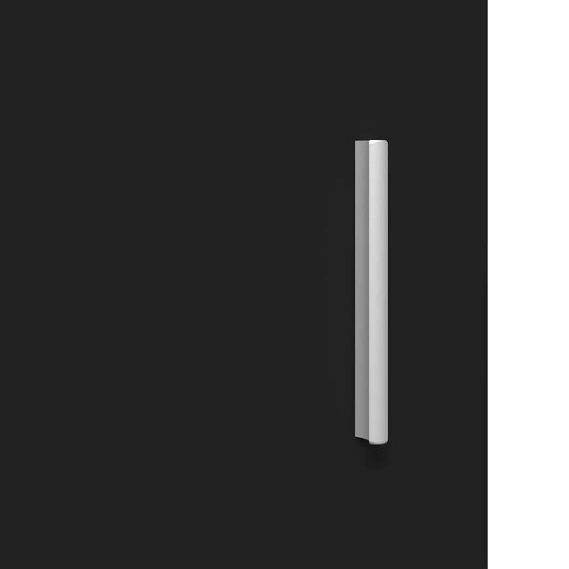 Casa si Gradina - Mobilier - Seturi de mobilier - Seturi living - Cabinet suspendat cu raft Negru 55 x 29 x 100 cm Lemn compozit - Infinity.ro