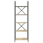 Casa si Gradina - Mobilier - Biblioteci si rafturi - Biblioteci - Raft pentru carti Stejar sonoma 60 x 30 x 183 cm Lemn compozit - Infinity.ro