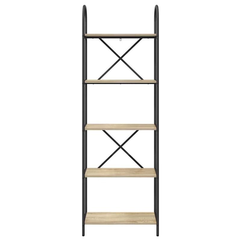 Casa si Gradina - Mobilier - Biblioteci si rafturi - Biblioteci - Raft pentru carti Stejar sonoma 60 x 30 x 183 cm Lemn compozit - Infinity.ro