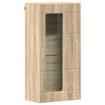 Casa si Gradina - Mobilier - Seturi de mobilier - Seturi living - Cabinet suspendat Stejar sonoma 55 x 29 x 100 cm Lemn compozit - Infinity.ro