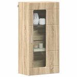 Casa si Gradina - Mobilier - Seturi de mobilier - Seturi living - Cabinet suspendat Stejar sonoma 55 x 29 x 100 cm Lemn compozit - Infinity.ro