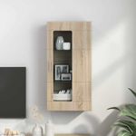 Casa si Gradina - Mobilier - Seturi de mobilier - Seturi living - Cabinet suspendat Stejar sonoma 55 x 29 x 100 cm Lemn compozit - Infinity.ro