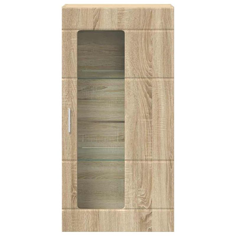 Casa si Gradina - Mobilier - Seturi de mobilier - Seturi living - Cabinet suspendat Stejar sonoma 55 x 29 x 100 cm Lemn compozit - Infinity.ro