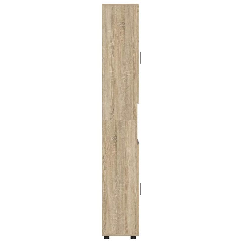Casa si Gradina - Mobilier - Mobilier baie - Corpuri baie - Dulap de Baie cu usa TULUM Stejar sonoma 37 x 31.5 x 203 cm - Infinity.ro