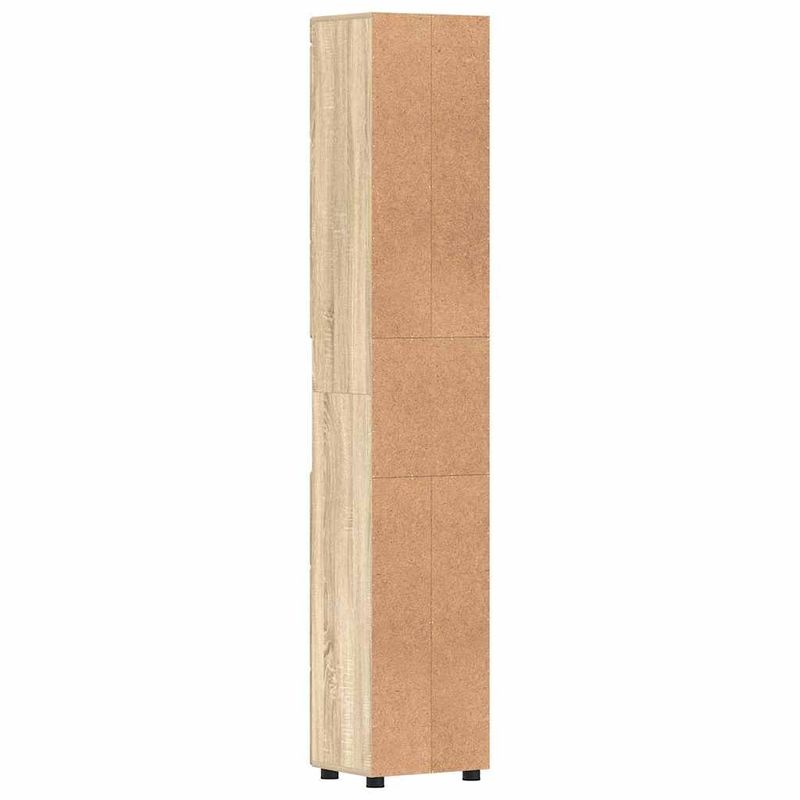 Casa si Gradina - Mobilier - Mobilier baie - Corpuri baie - Dulap de Baie cu usa TULUM Stejar sonoma 37 x 31.5 x 203 cm - Infinity.ro