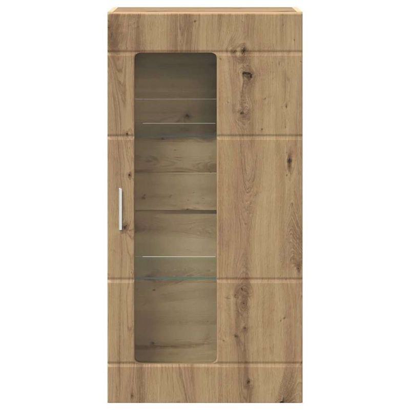 Casa si Gradina - Mobilier - Seturi de mobilier - Seturi living - Cabinet suspendat cu raft stejar artizanal 55 x 29 x 100 cm - Infinity.ro