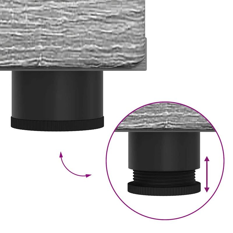 Casa si Gradina - Mobilier - Seturi de mobilier - Seturi living - Cabinet TV cu sertar sonoma gri 150 x 39 x 30 cm Lemn compozit - Infinity.ro