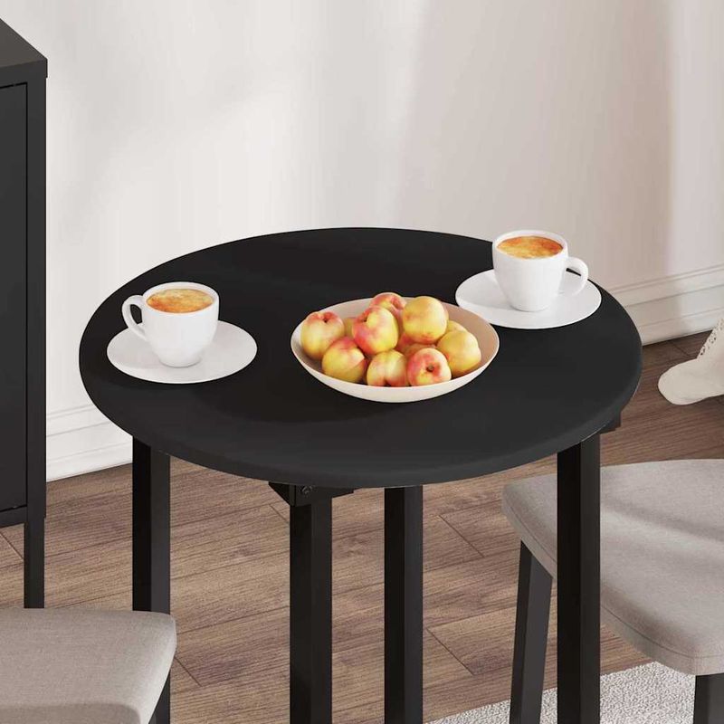 Casa si Gradina - Mobilier - Feronerie si accesorii mobila - Placa de masa Negru 60 x 60 x 1.5 cm Lemn compozit - Infinity.ro