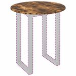 Casa si Gradina - Mobilier - Feronerie si accesorii mobila - Placa de masa Stejar afumat 70 x 70 x 1.5 cm Lemn compozit - Infinity.ro