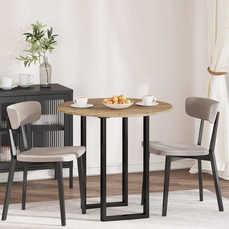 Casa si Gradina - Mobilier - Feronerie si accesorii mobila - Placa de masa stejar artizanal 80 x 80 x 1.5 cm Lemn compozit - Infinity.ro