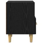 Casa si Gradina - Mobilier - Comode si corpuri - Noptiere - Noptiera cu sertar 2 pcs Stejar negru 40 x 35 x 47.5 cm - Infinity.ro