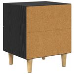 Casa si Gradina - Mobilier - Comode si corpuri - Noptiere - Noptiera cu sertar 2 pcs Stejar negru 40 x 35 x 47.5 cm - Infinity.ro