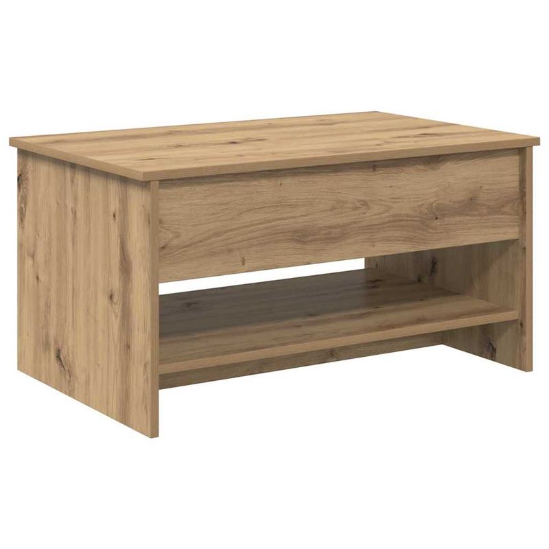 Casa si Gradina - Mobilier - Mese si birouri - Masute de cafea - Masa de cafea stejar artizanal 80 x 50.5 x 41.5 cm - Infinity.ro