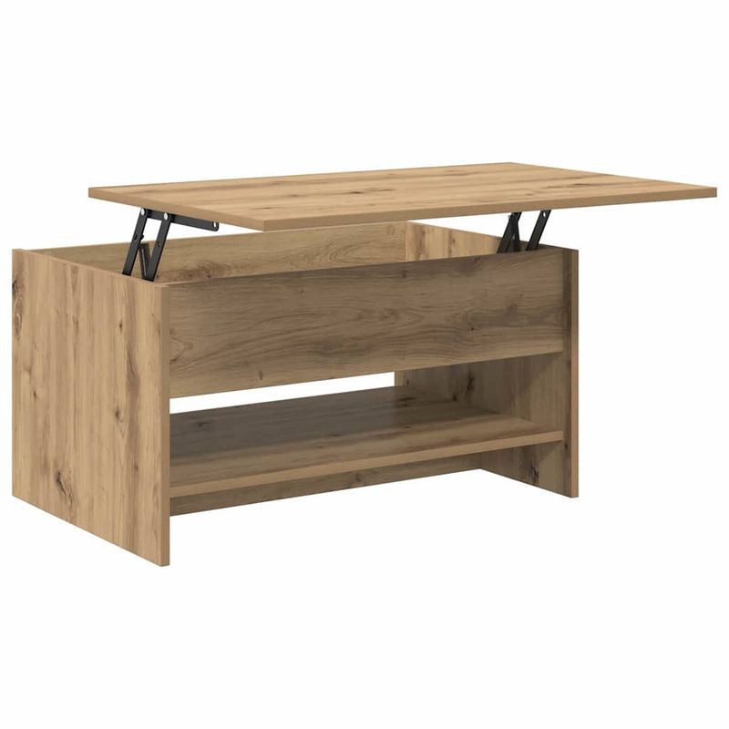 Casa si Gradina - Mobilier - Mese si birouri - Masute de cafea - Masa de cafea stejar artizanal 80 x 50.5 x 41.5 cm - Infinity.ro