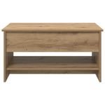 Casa si Gradina - Mobilier - Mese si birouri - Masute de cafea - Masa de cafea stejar artizanal 80 x 50.5 x 41.5 cm - Infinity.ro