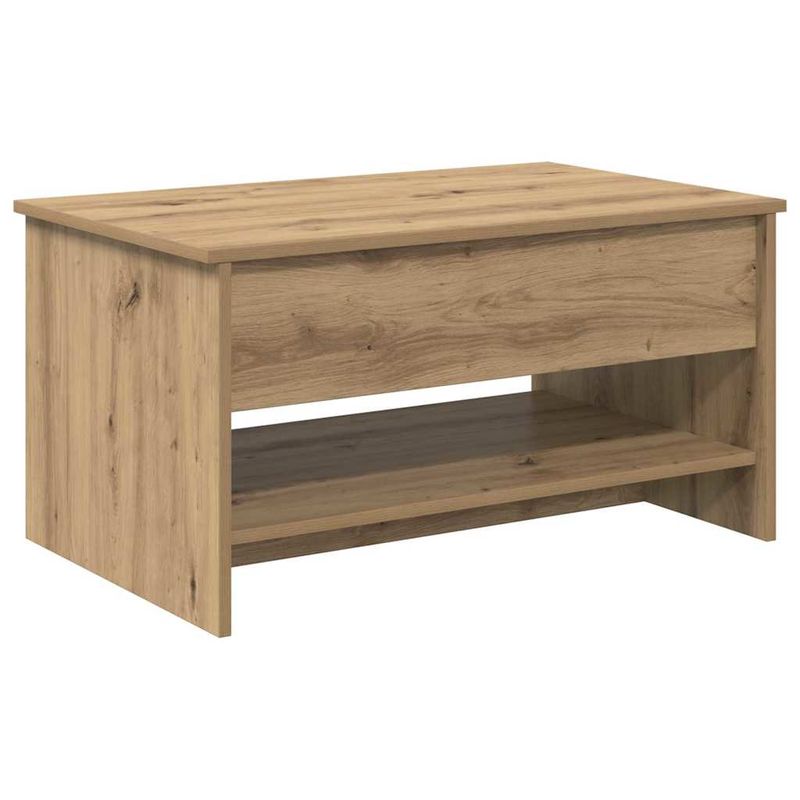 Casa si Gradina - Mobilier - Mese si birouri - Masute de cafea - Masa de cafea stejar artizanal 80 x 50.5 x 41.5 cm - Infinity.ro