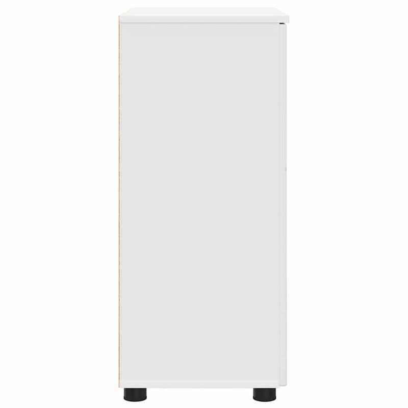 Casa si Gradina - Mobilier - Mobilier baie - Corpuri baie - Dulap de Baie cu raft cu usa Alb 60 x 35 x 80 cm Lemn compozit - Infinity.ro