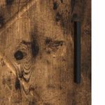 Casa si Gradina - Mobilier - Mobilier baie - Corpuri baie - Dulap de Baie Stejar afumat 30 x 35 x 95 cm Lemn compozit - Infinity.ro