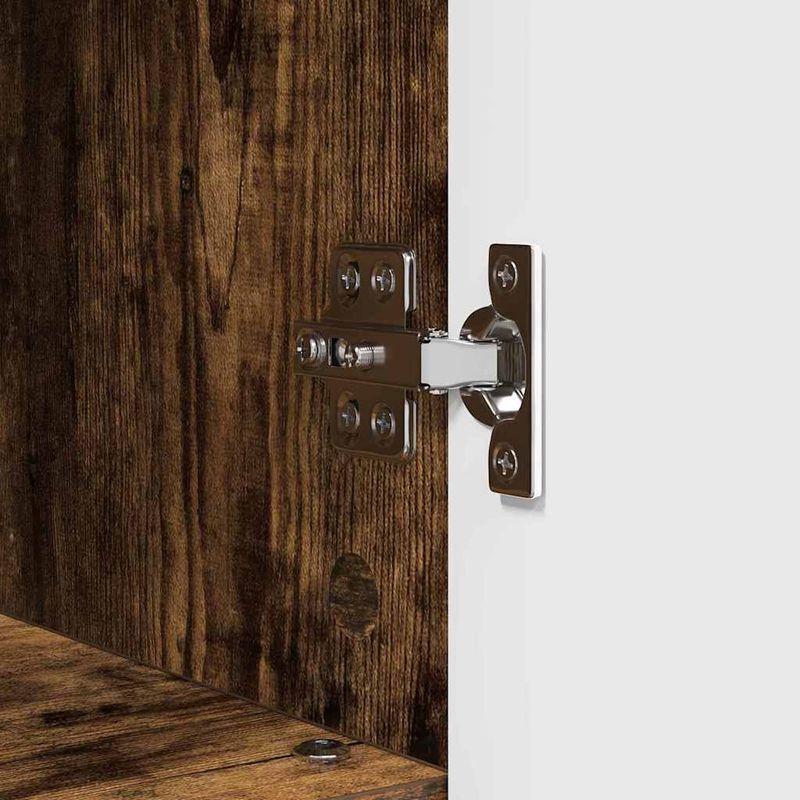 Casa si Gradina - Mobilier - Mobilier baie - Corpuri baie - Dulap de Baie Stejar afumat 30 x 35 x 95 cm Lemn compozit - Infinity.ro