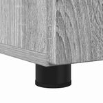 Casa si Gradina - Mobilier - Mobilier baie - Corpuri baie - Dulap de Baie cu raft sonoma gri 60 x 35 x 80 cm Lemn compozit - Infinity.ro