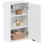 Casa si Gradina - Mobilier - Mobilier baie - Corpuri baie - Dulap de Baie Alb foarte lucios 39 x 23.5 x 65 cm Lemn compozit - Infinity.ro