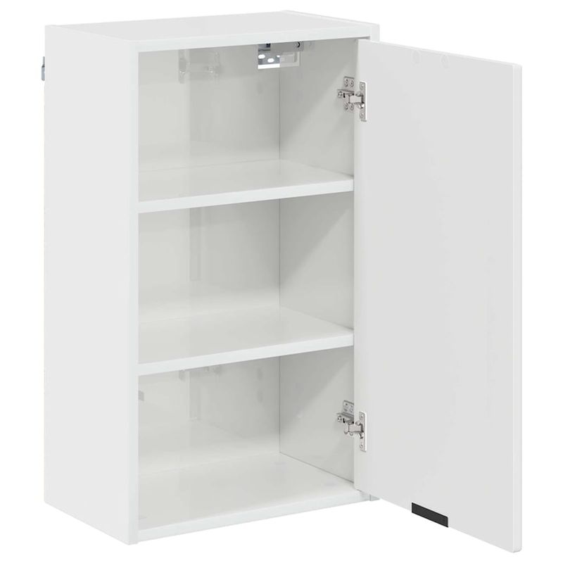 Casa si Gradina - Mobilier - Mobilier baie - Corpuri baie - Dulap de Baie Alb foarte lucios 39 x 23.5 x 65 cm Lemn compozit - Infinity.ro