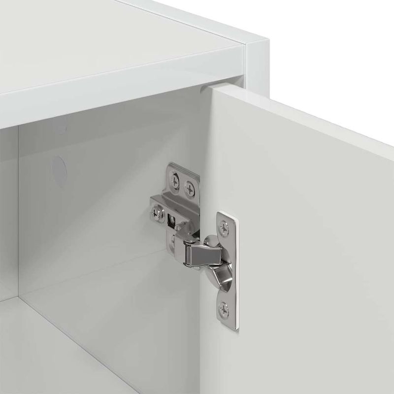 Casa si Gradina - Mobilier - Mobilier baie - Corpuri baie - Dulap de Baie Alb foarte lucios 39 x 23.5 x 65 cm Lemn compozit - Infinity.ro