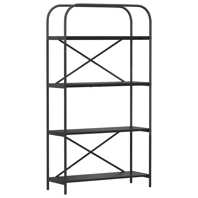 Casa si Gradina - Mobilier - Biblioteci si rafturi - Biblioteci - Raft pentru carti Stejar negru 80 x 30 x 146 cm Lemn compozit - Infinity.ro