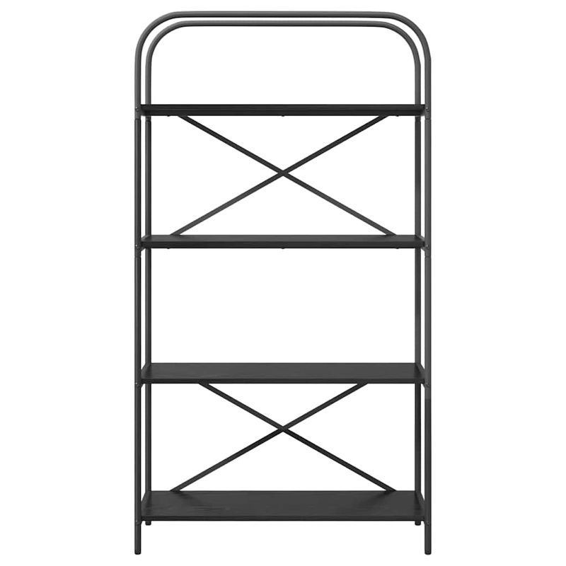 Casa si Gradina - Mobilier - Biblioteci si rafturi - Biblioteci - Raft pentru carti Stejar negru 80 x 30 x 146 cm Lemn compozit - Infinity.ro
