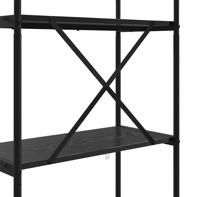 Casa si Gradina - Mobilier - Biblioteci si rafturi - Biblioteci - Raft pentru carti Stejar negru 80 x 30 x 146 cm Lemn compozit - Infinity.ro