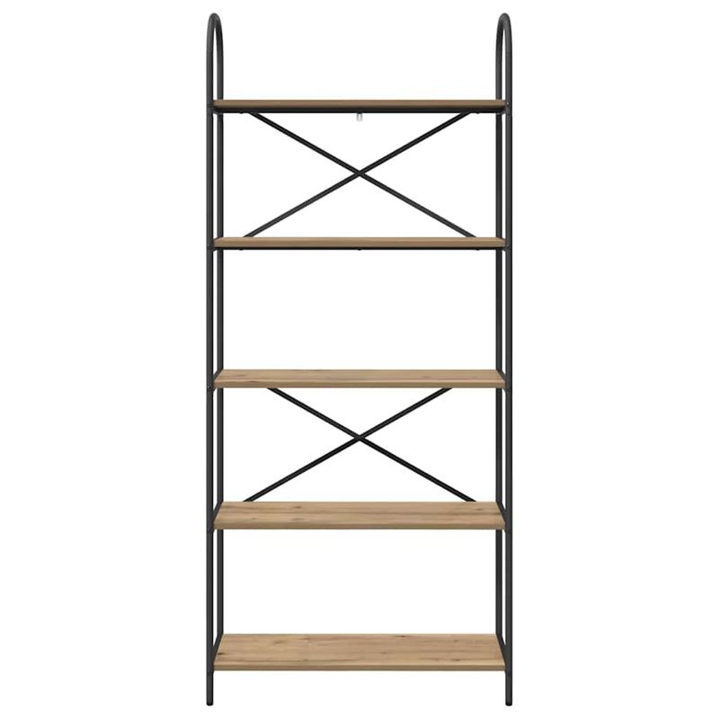 Casa si Gradina - Mobilier - Biblioteci si rafturi - Biblioteci - Raft pentru carti stejar artizanal 80 x 30 x 183 cm - Infinity.ro